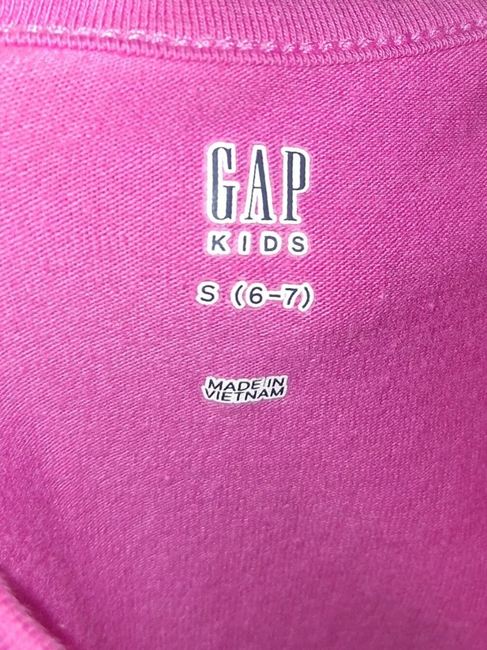 Gap Girls Pink Short Sleeve Romper One-Piece Outfit Ruffle Waist Size 6-7